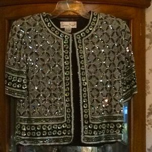 Laurence Kazan sequined jacket